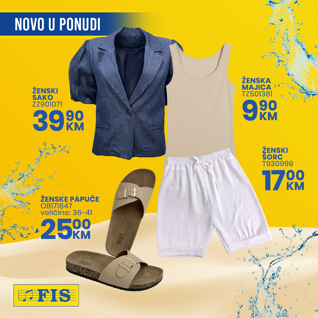 Fis NOVA KOLEKCIJA proljeće/ljeto 2025.