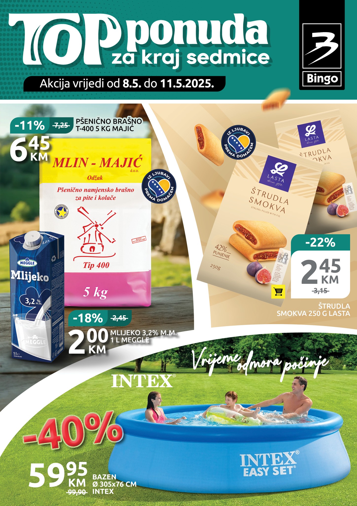 Bingo vikend akcija 8-11.5.2025.