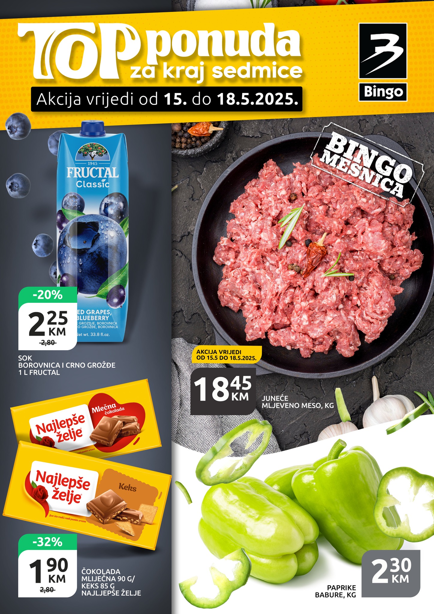 Bingo vikend akcija 15-18.5.2025.