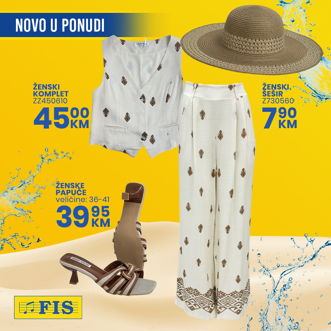Fis NOVA KOLEKCIJA proljeće/ljeto 2025.
