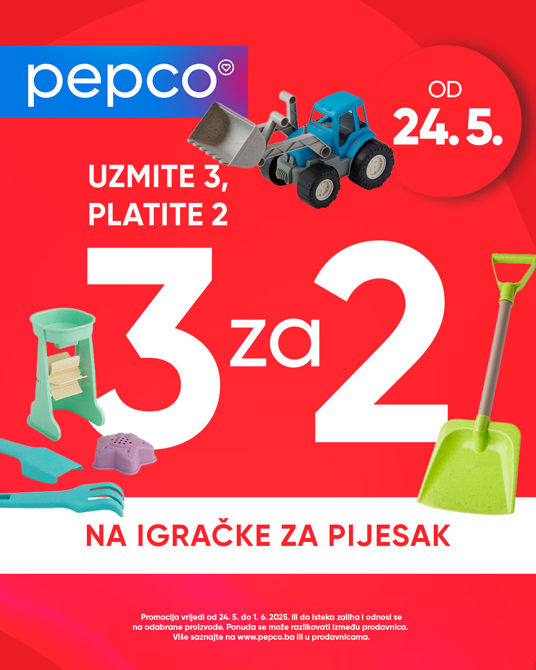 Pepco SUPER PROMOCIJA do 1.6.2025. 