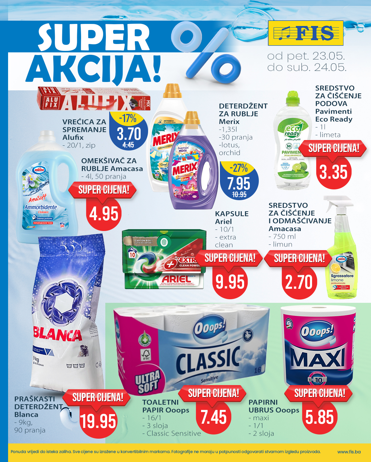 Fis vikend akcija 23-24.5.2025.