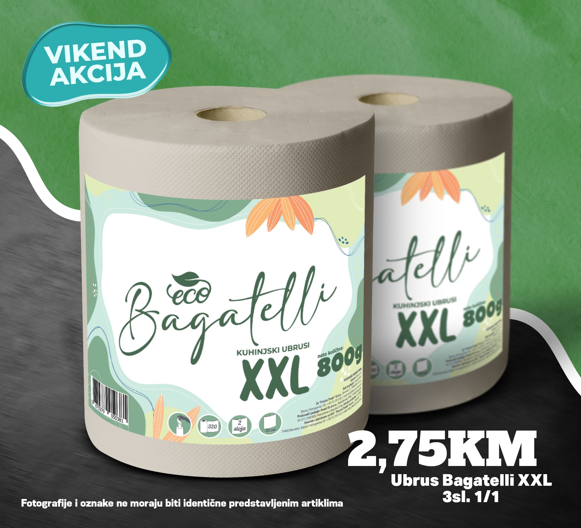 Kort vikend akcija 16-18.5.2025.