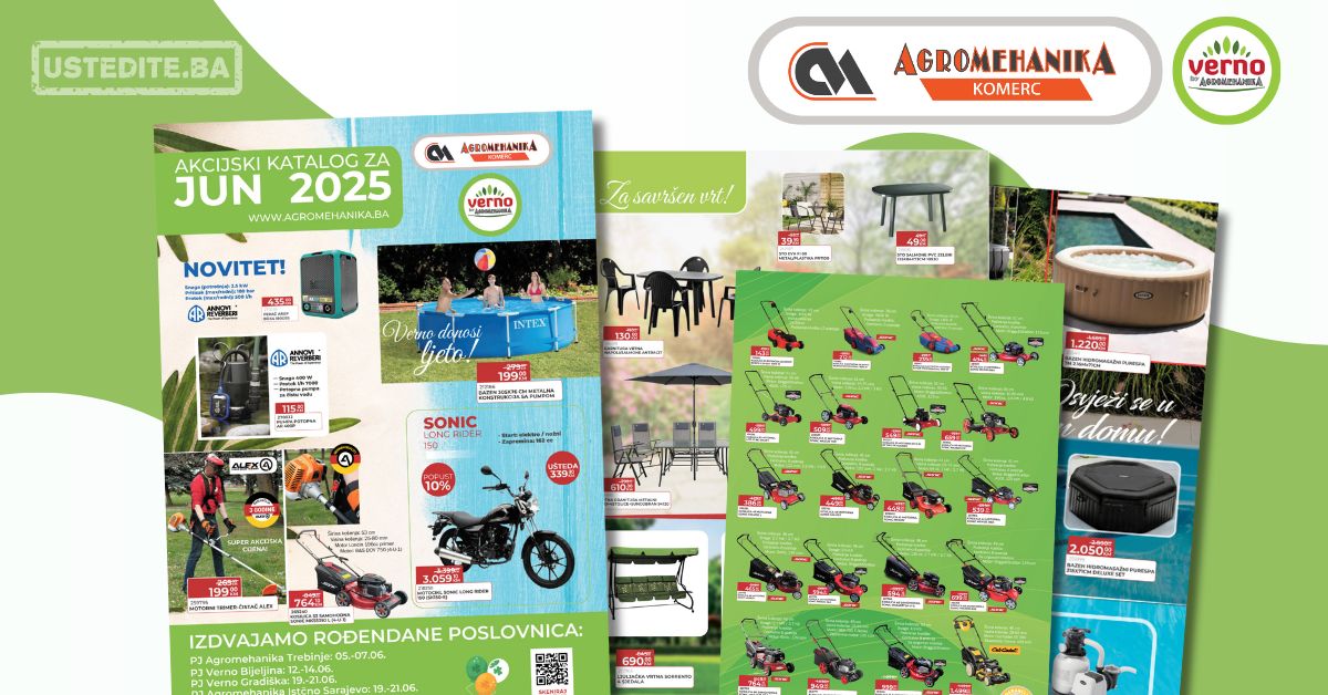 Verno by Agromehanika katalog jun 2025.