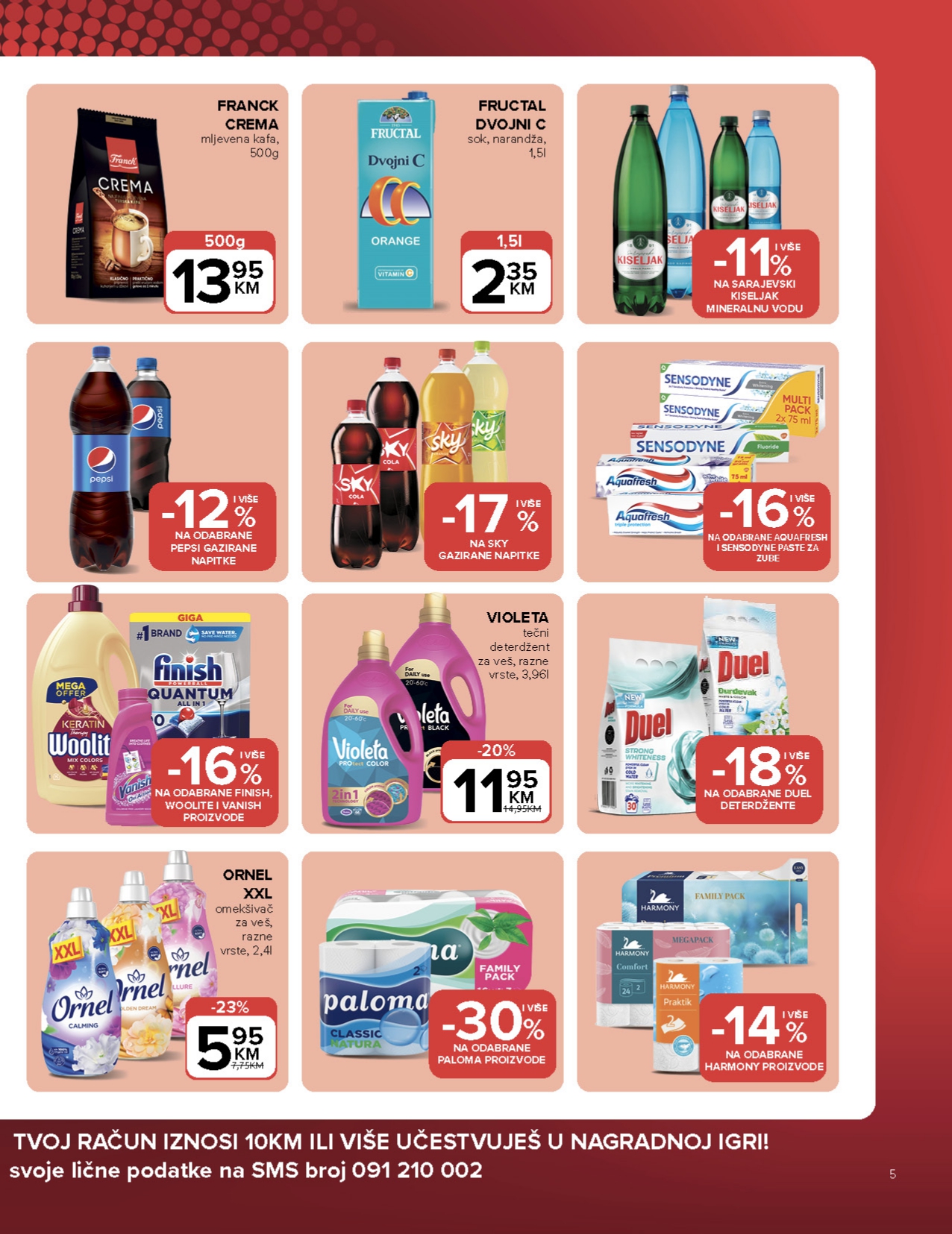 Konzum KUPUJ I OSVOJI vrijedne nagrade