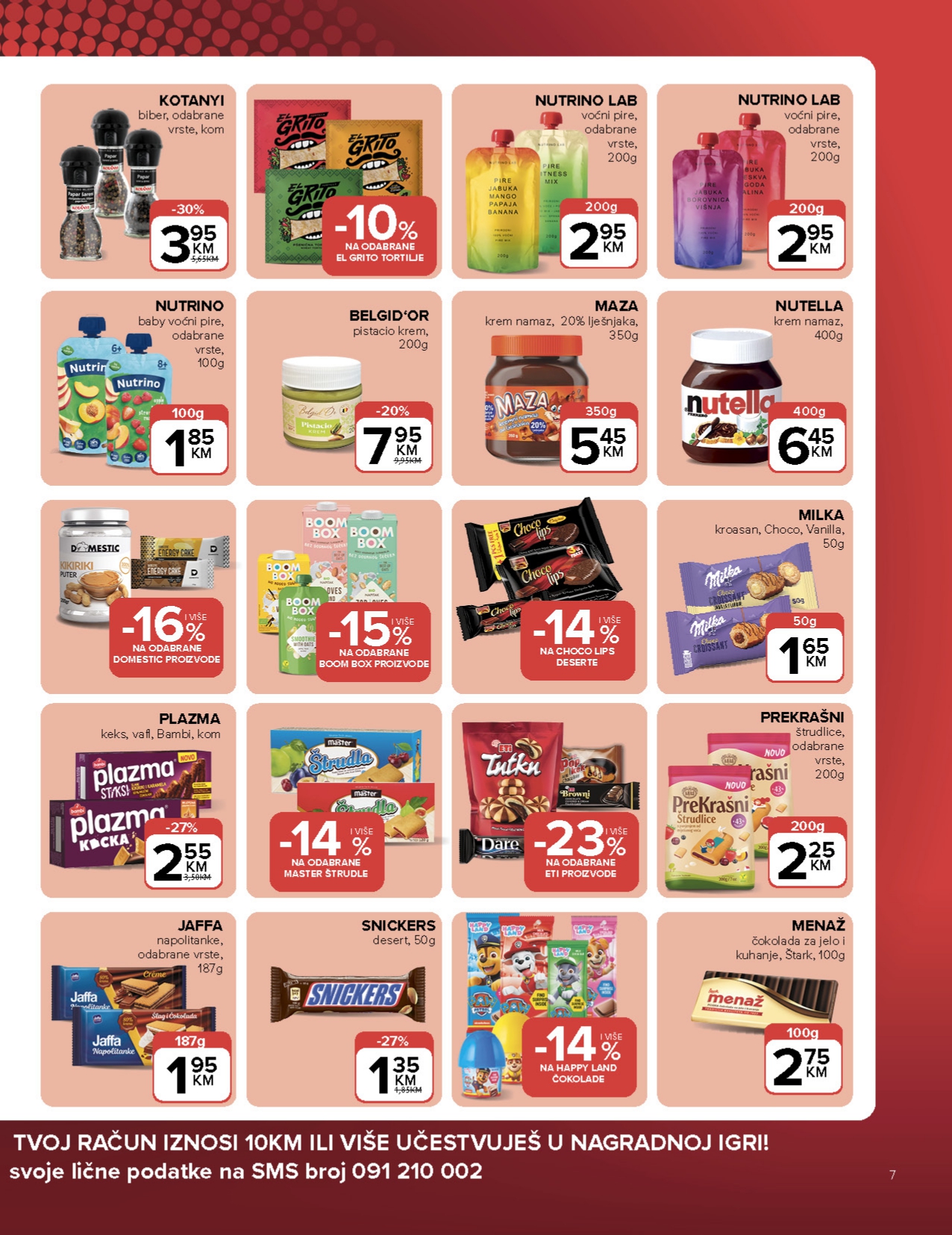 Konzum KUPUJ I OSVOJI vrijedne nagrade