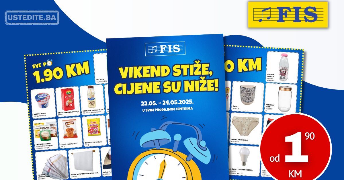 Fis vikend akcija 22-24.5.2025.