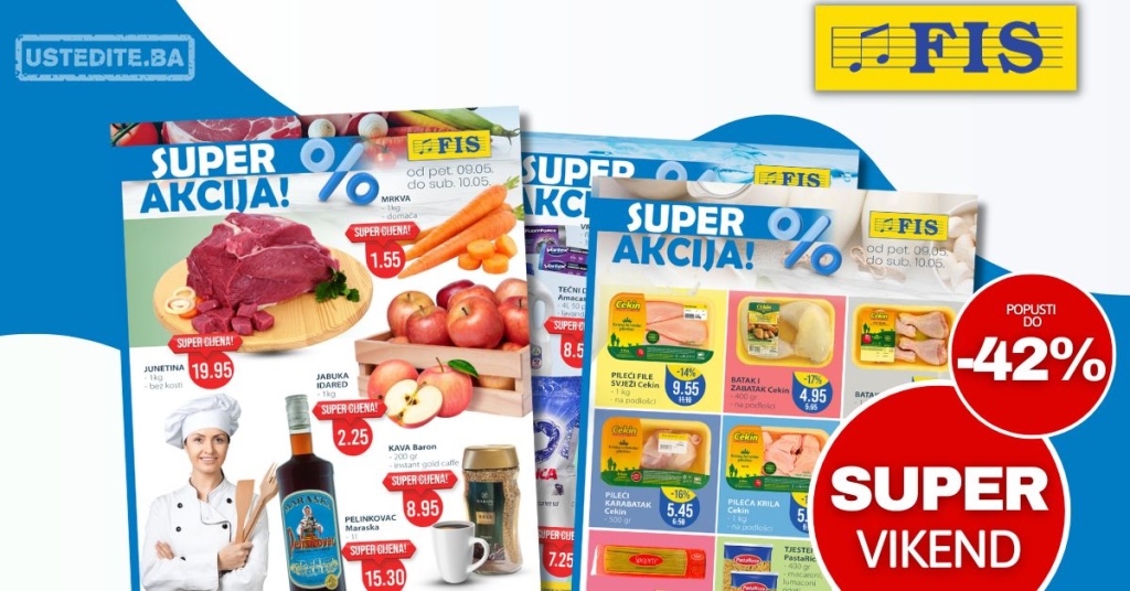 Fis vikend akcija 9-10.5.2025.