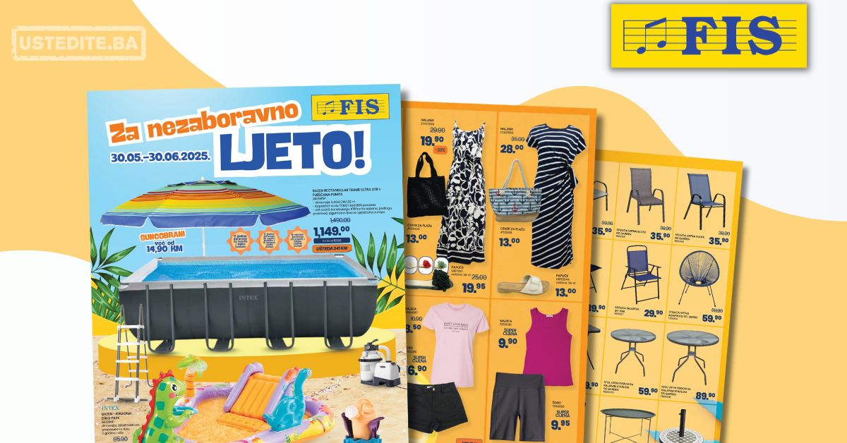 Fis katalog NEZABORAVNO LJETO 30.5-30.6.2025.