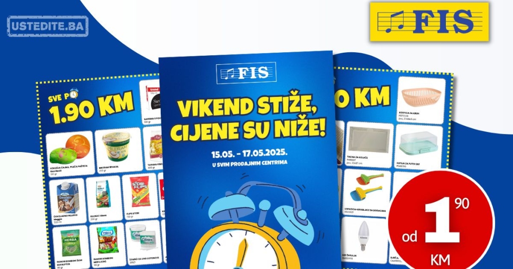 Fis vikend akcija 15-17.5.2025.