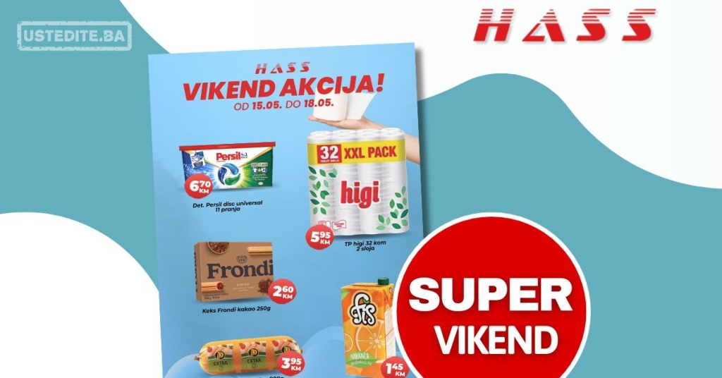 Has komerc vikend akcija 15-18.5.2025.