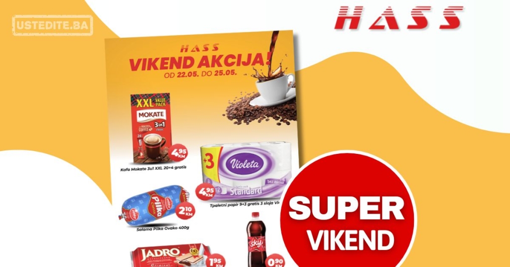 Has komerc vikend akcija 22-25.5.2025.
