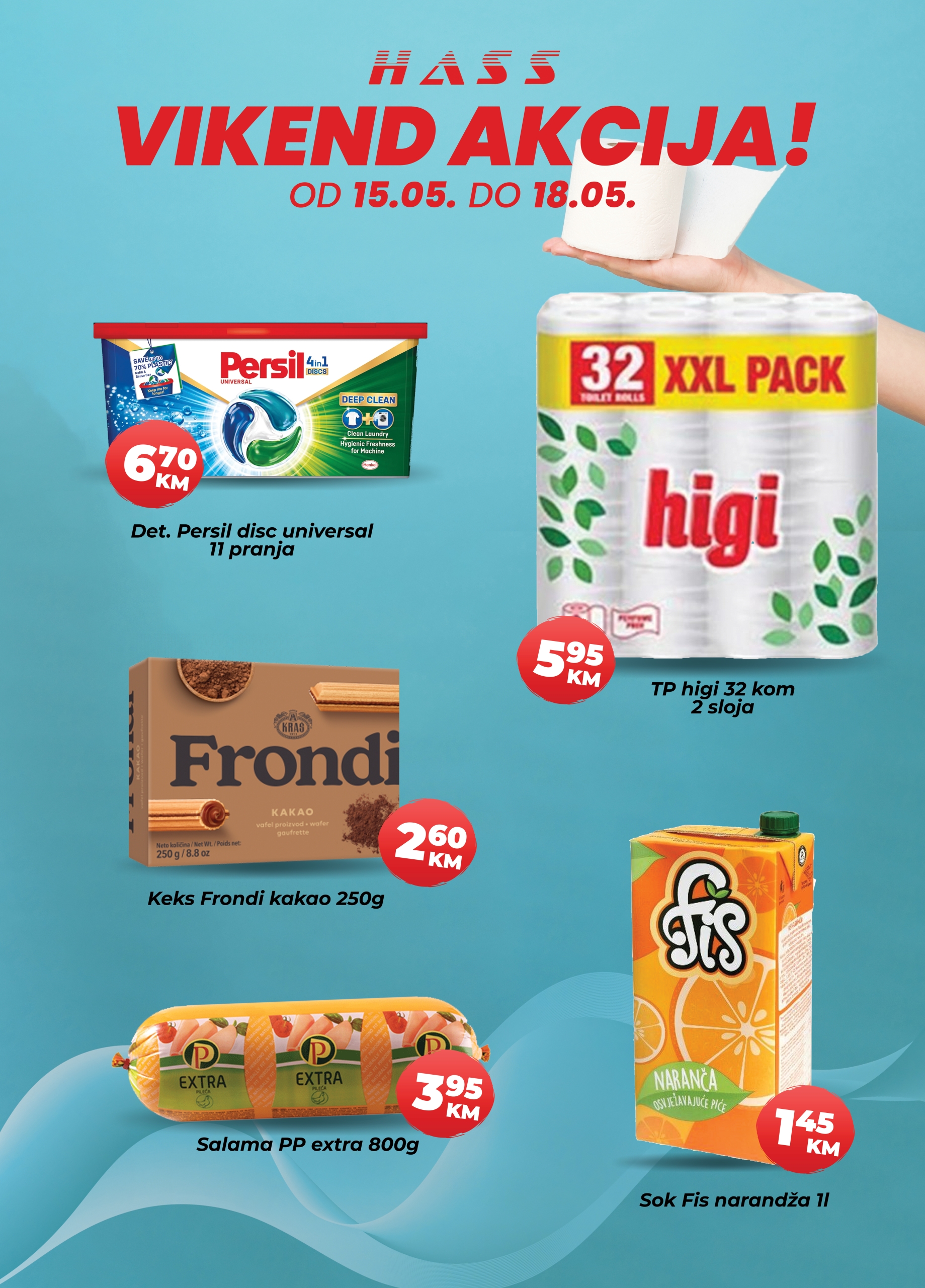 Has komerc vikend akcija 15-18.5.2025.