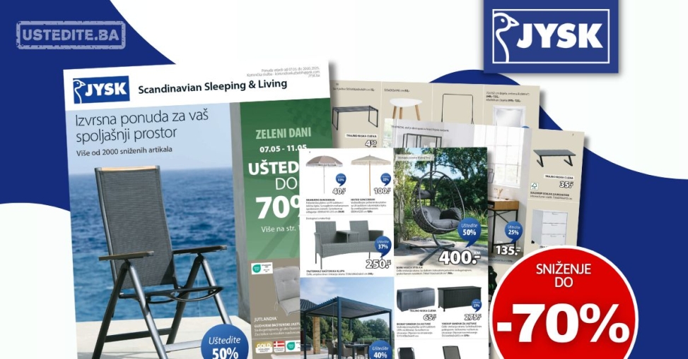 Jysk katalog 7-20.5.2025.