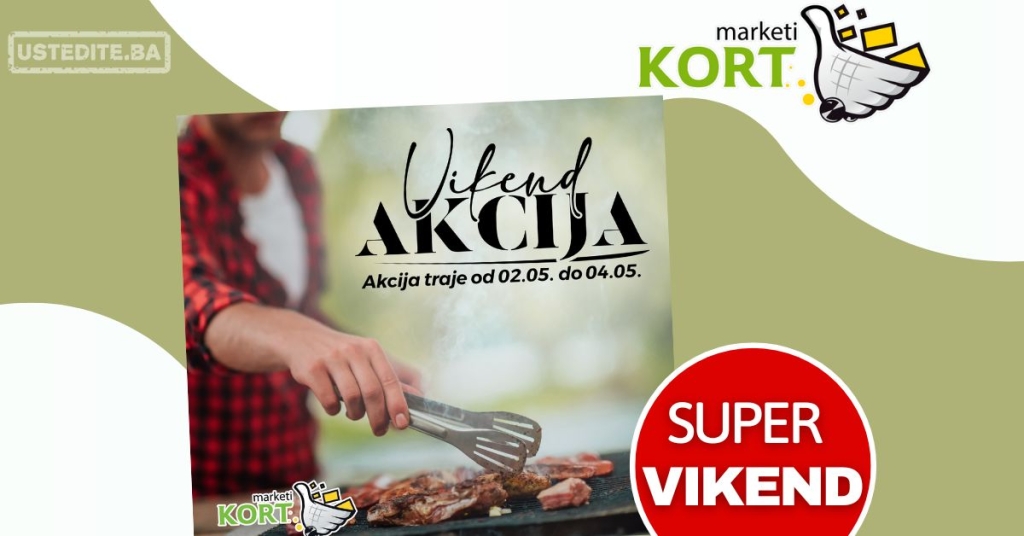 Kort vikend akcija 2-4.5.2025.