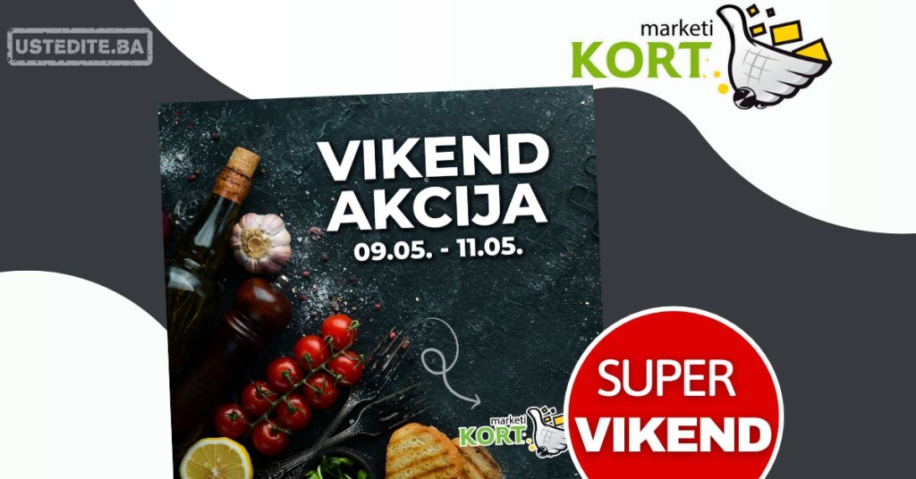 Kort vikend akcija 9-11.5.2025.