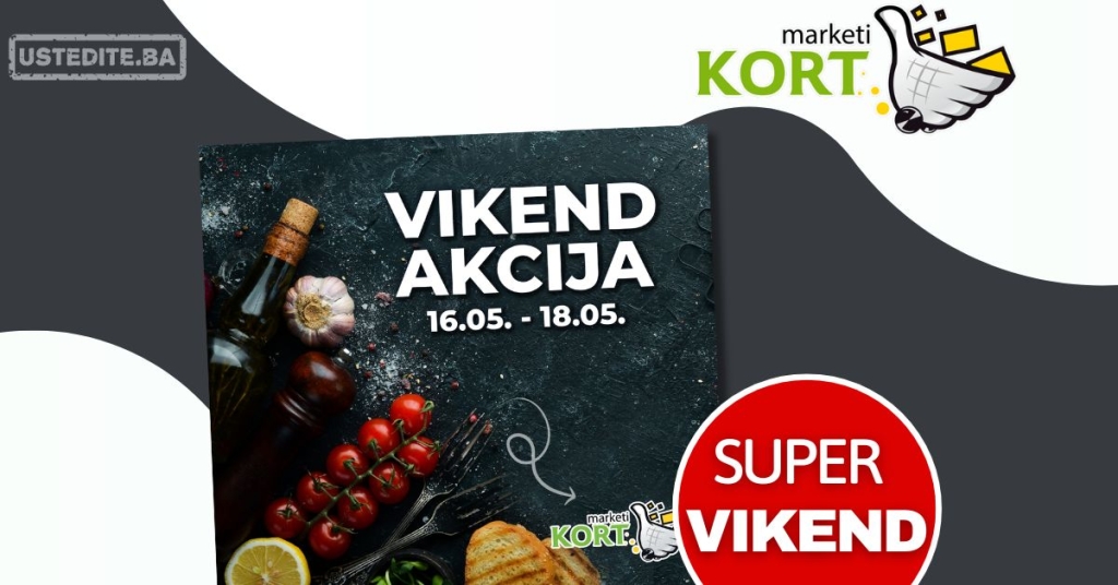 Kort vikend akcija 16-18.5.2025.