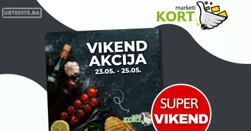 Kort vikend akcija 23-25.5.2025.
