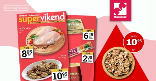 Mercator vikend akcija 29.5-2.6.2025.