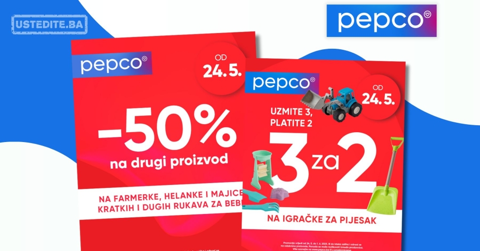 Pepco SUPER PROMOCIJA do 1.6.2025.