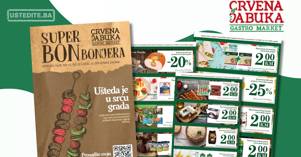 Crvena jabuka GASTRO MARKET 1-31.5.2025.