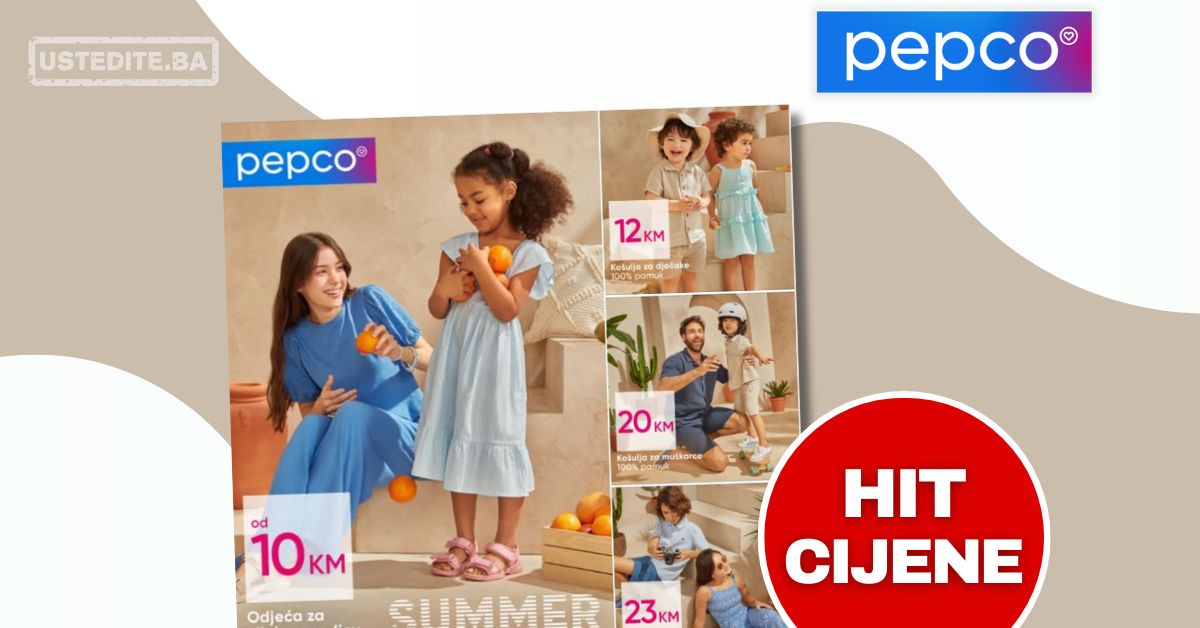 Pepco NOVA KOLEKCIJA – akcija do 21.5.2025.
