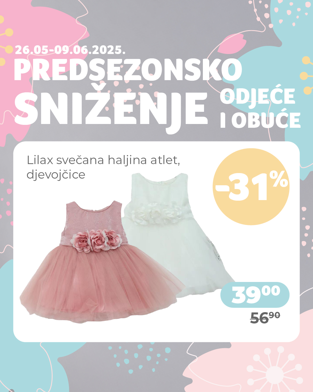 Aksa aksija PREDSEZONSKO SNIŽENJE 26.5-9.6.2025.