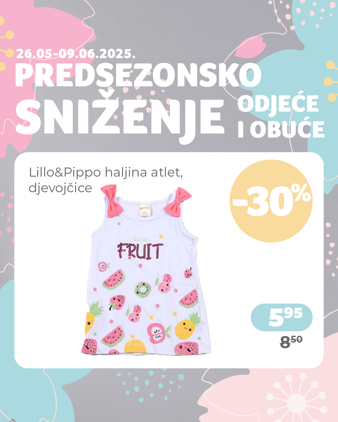 Aksa aksija PREDSEZONSKO SNIŽENJE 26.5-9.6.2025.