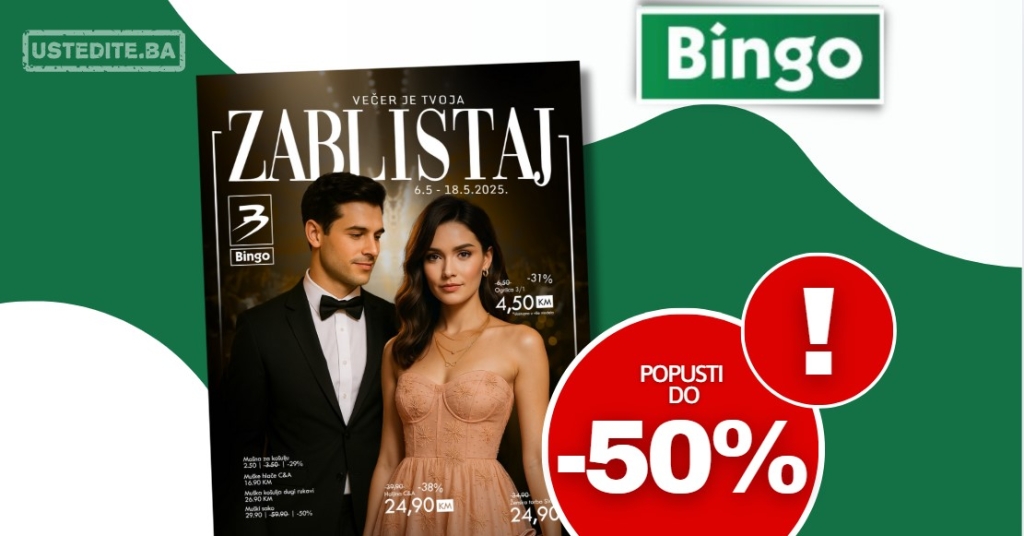 Bingo akcija MATURA 6-18.5.2025.