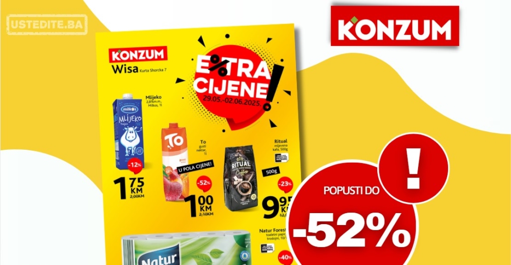 Konzum WISA 29.5-2.6.2025.