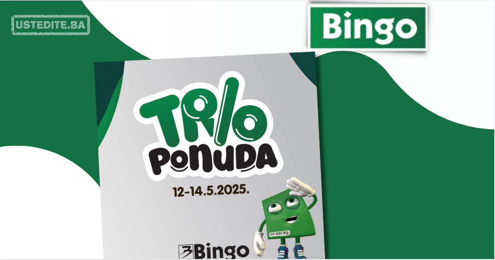 Bingo akcija TRIO PONUDA 12-14.5.2025.