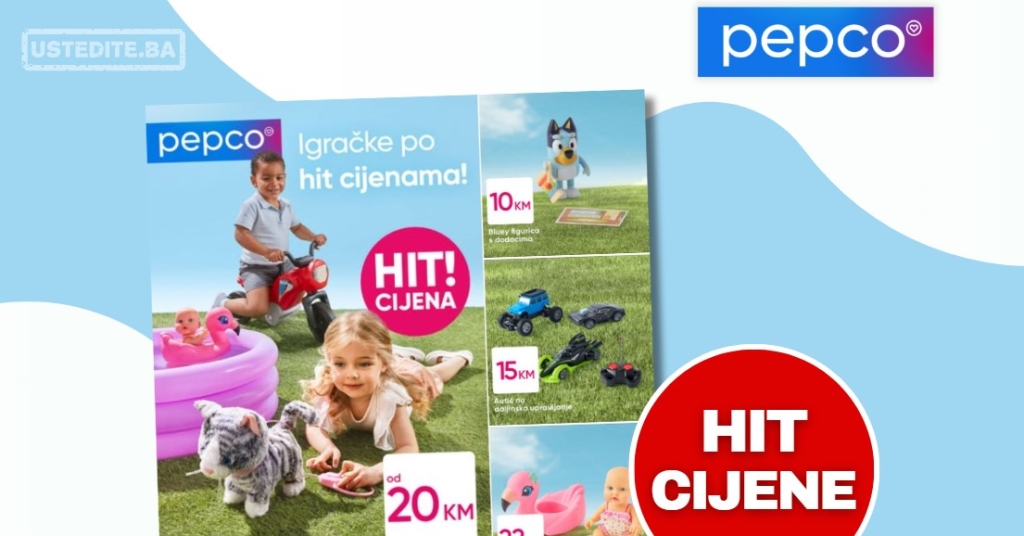 Pepco IGRAČKE – sniženje do 4.6.2025.