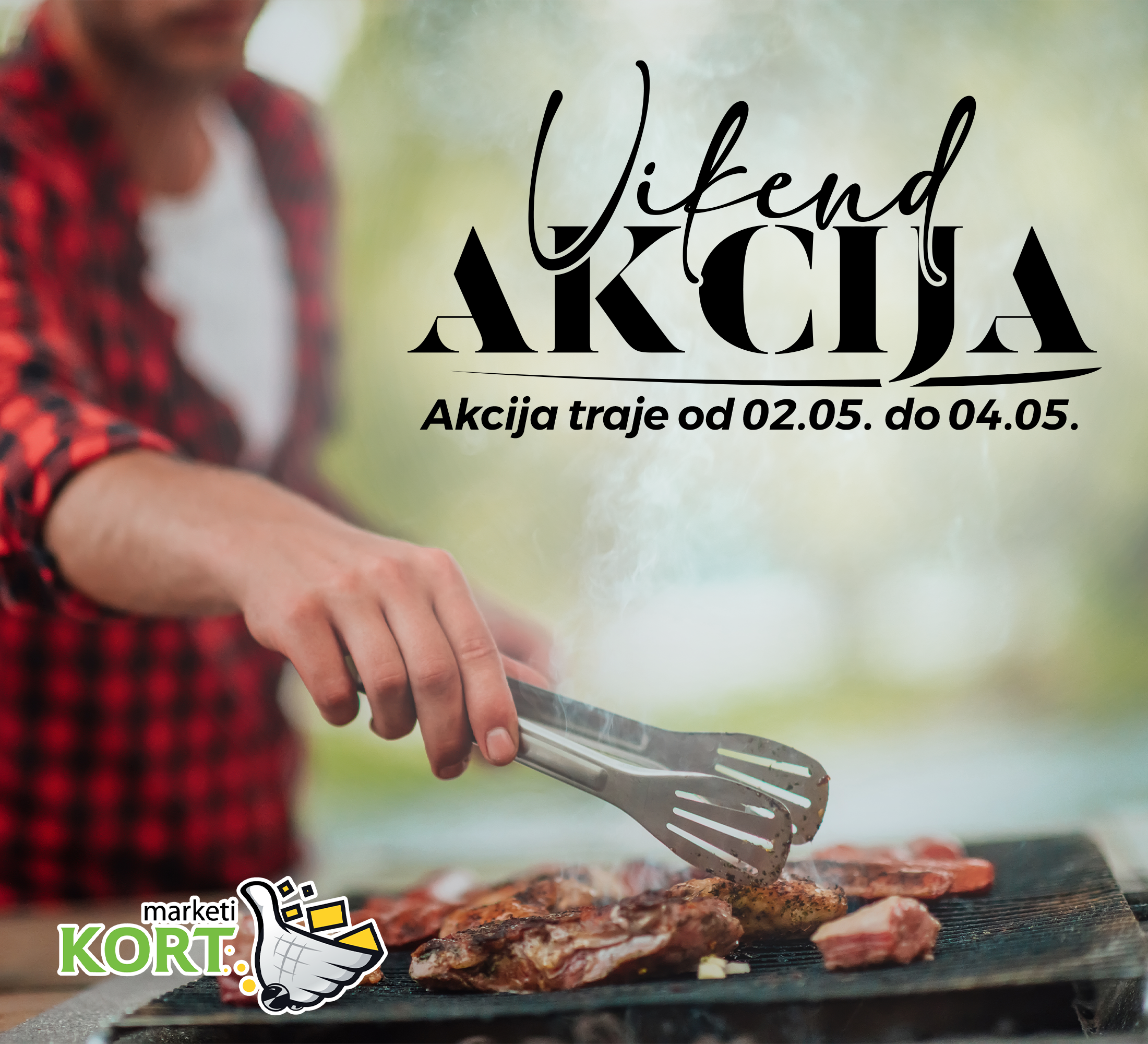 Kort vikend akcija 2-4.5.2025.
