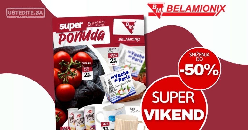Belamionix vikend akcija 8-11.5.2025.