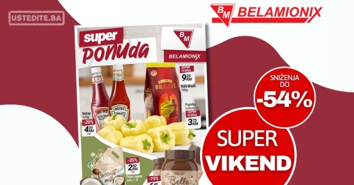 Belamionix vikend akcija 15-17.5.2025.