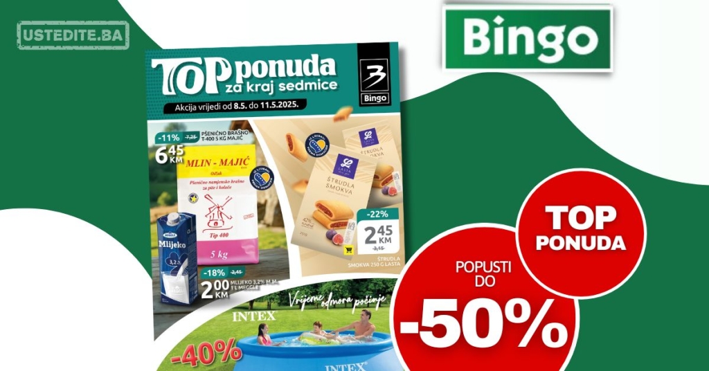 Bingo vikend akcija 8-11.5.2025.