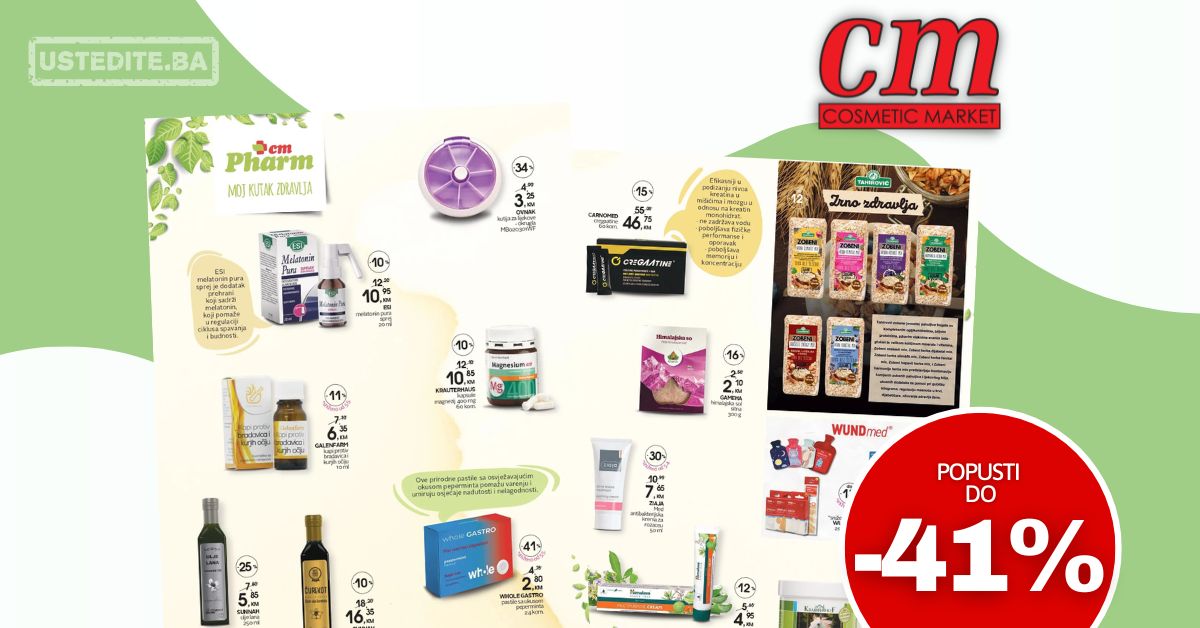 CM Pharm katalog – sniženje do 30.5.2025.