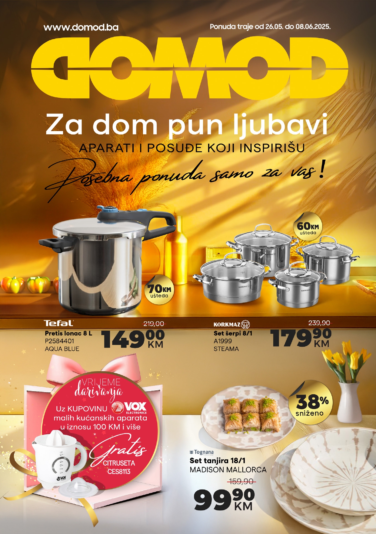 Domod katalog BAJRAMSKA PONUDA 26.5-8.6.2025.