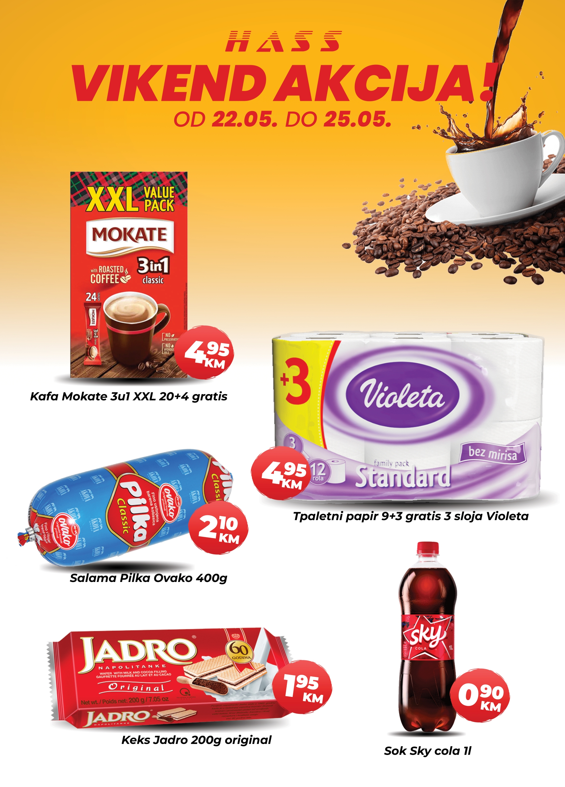Has komerc vikend akcija 22-25.5.2025.