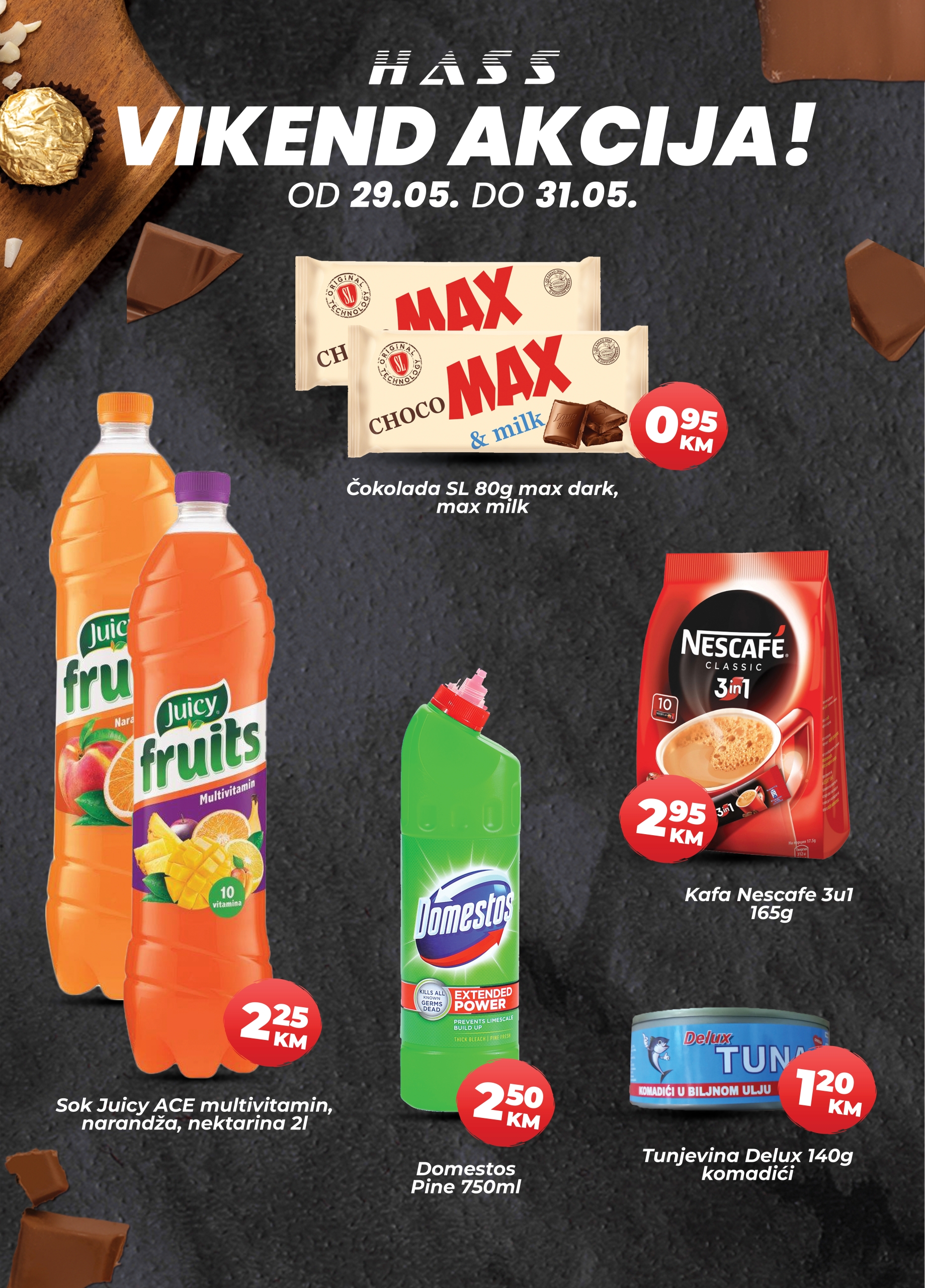 Has komerc vikend akcija 29-31.5.2025.