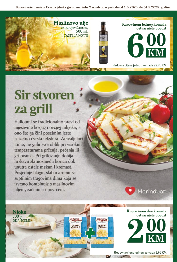 Crvena jabuka GASTRO MARKET 1-31.5.2025.