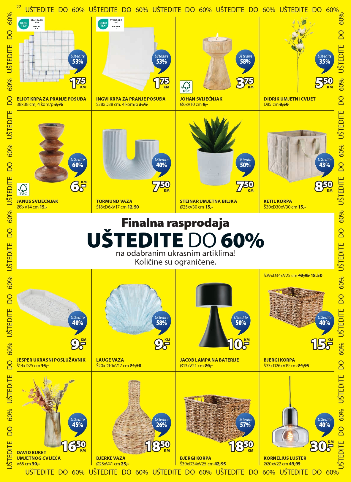 Jysk katalog RASPRODAJA 28.5-10.6.2025.