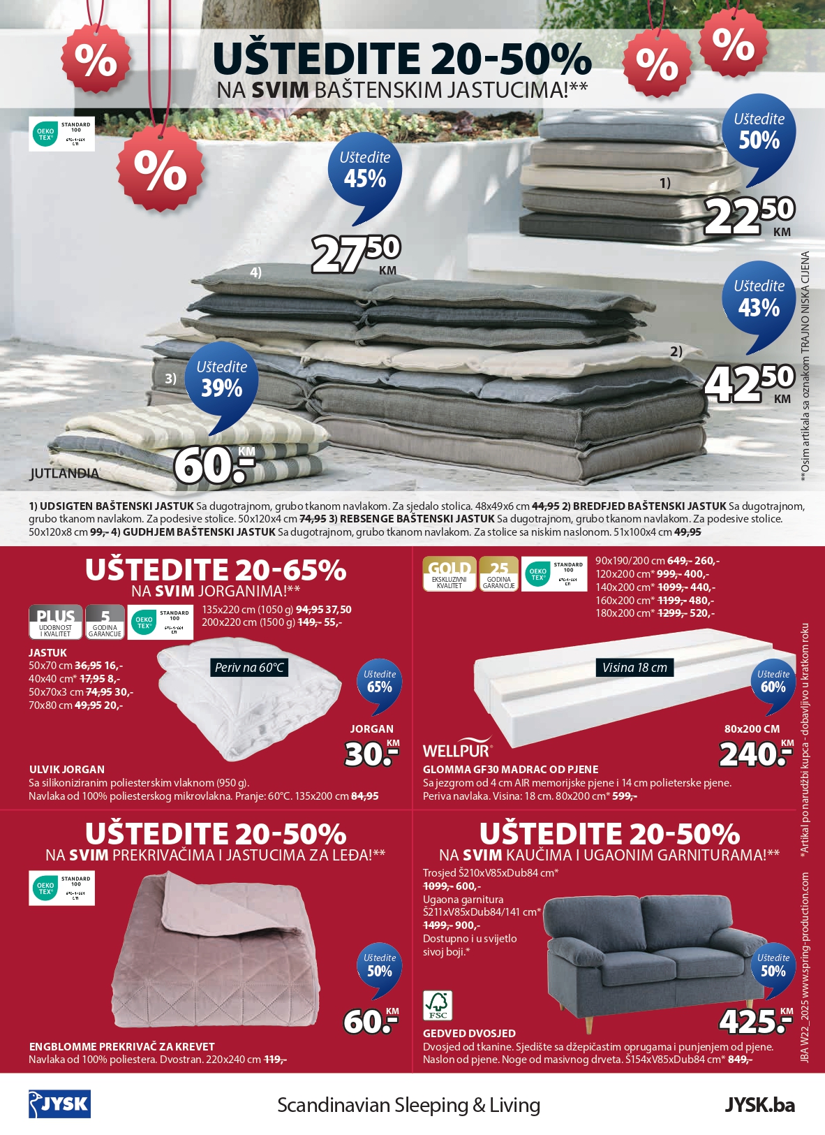 Jysk katalog RASPRODAJA 28.5-10.6.2025.