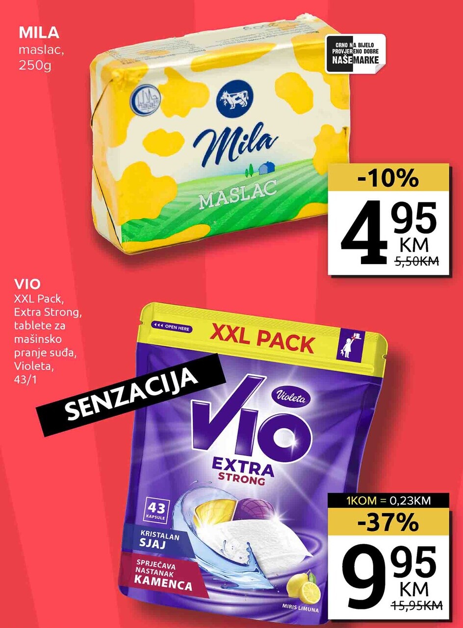 Konzum vikend akcija 8-12.5.2025.