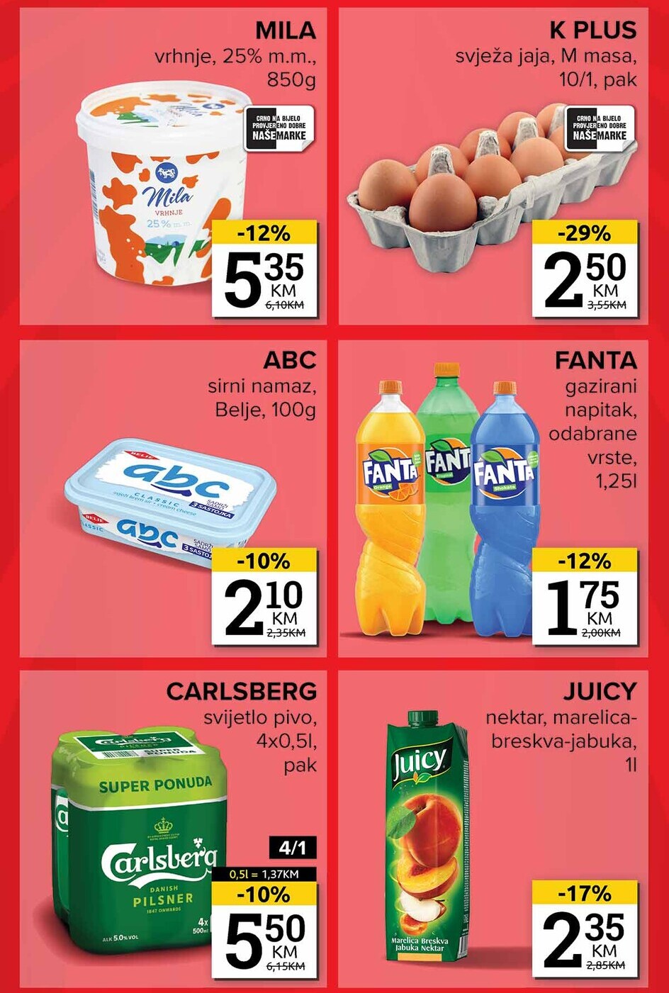 Konzum vikend akcija 22-26.5.2025.