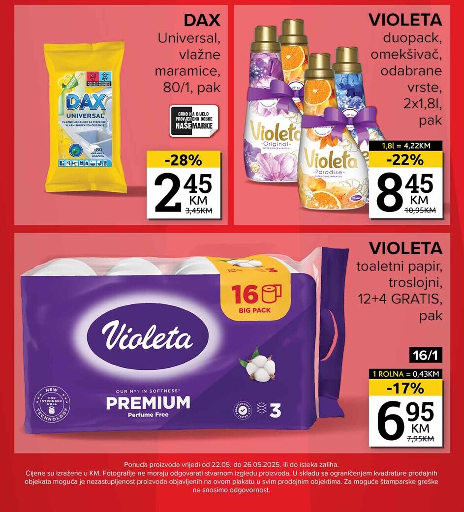 Konzum vikend akcija 22-26.5.2025.