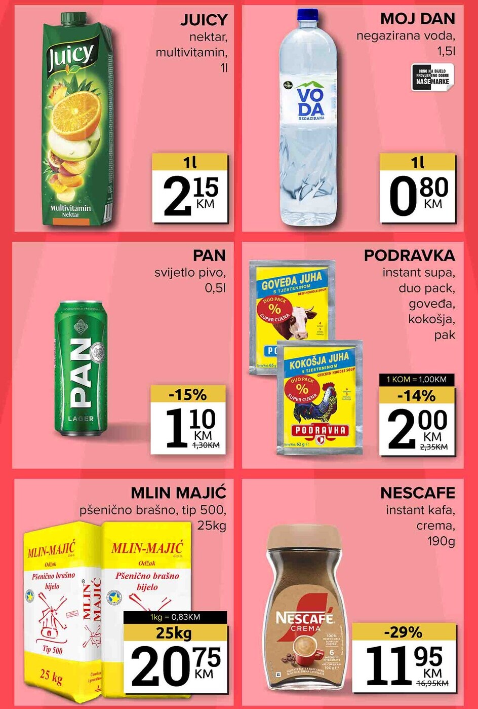 Konzum vikend akcija 8-12.5.2025.