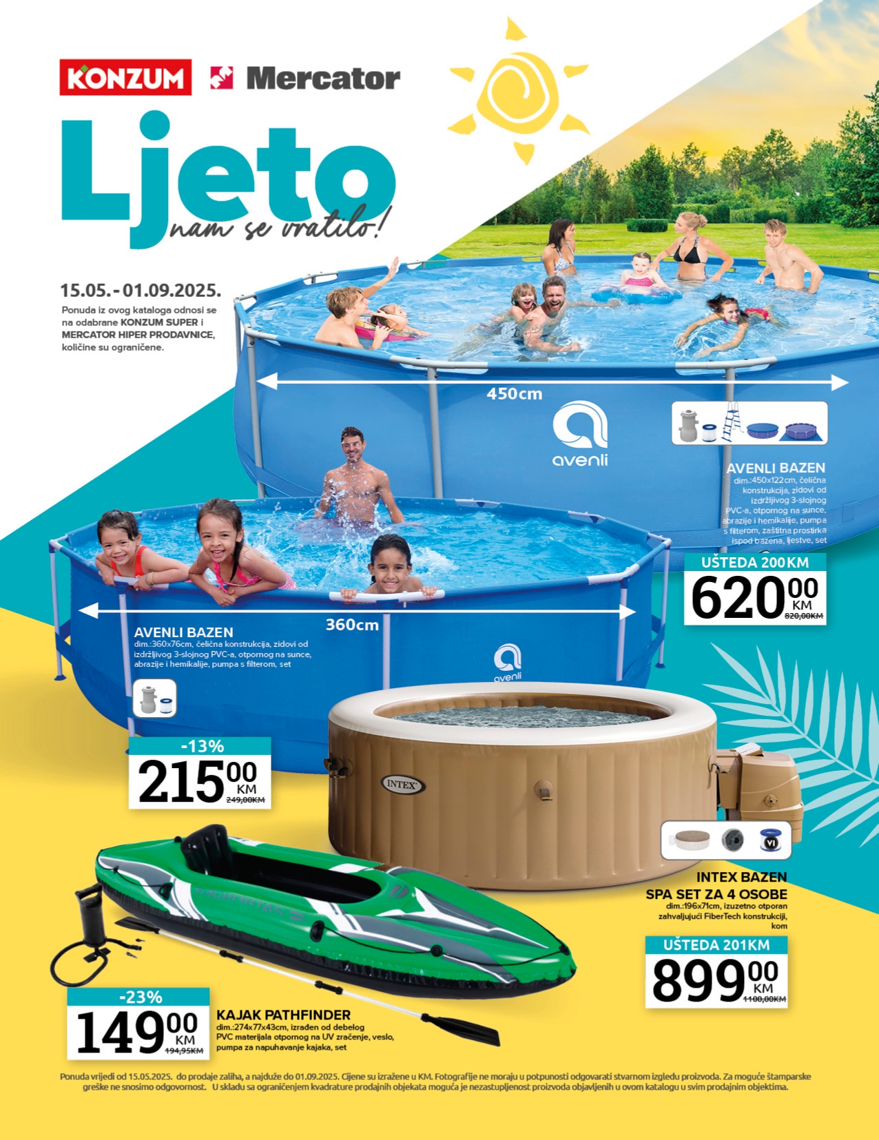 Konzum katalog LJETO STIŽE 15.5-1.9.2025.