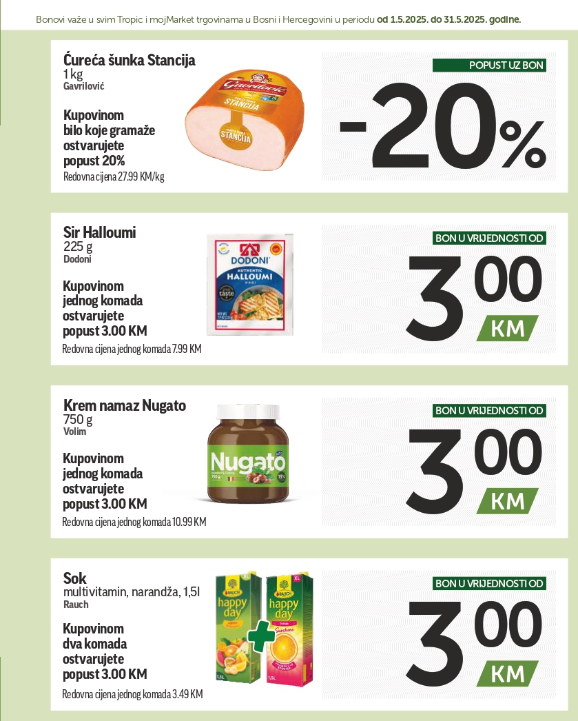 Tropic katalog SUPER BONBONJERA 1-31.5.2025.