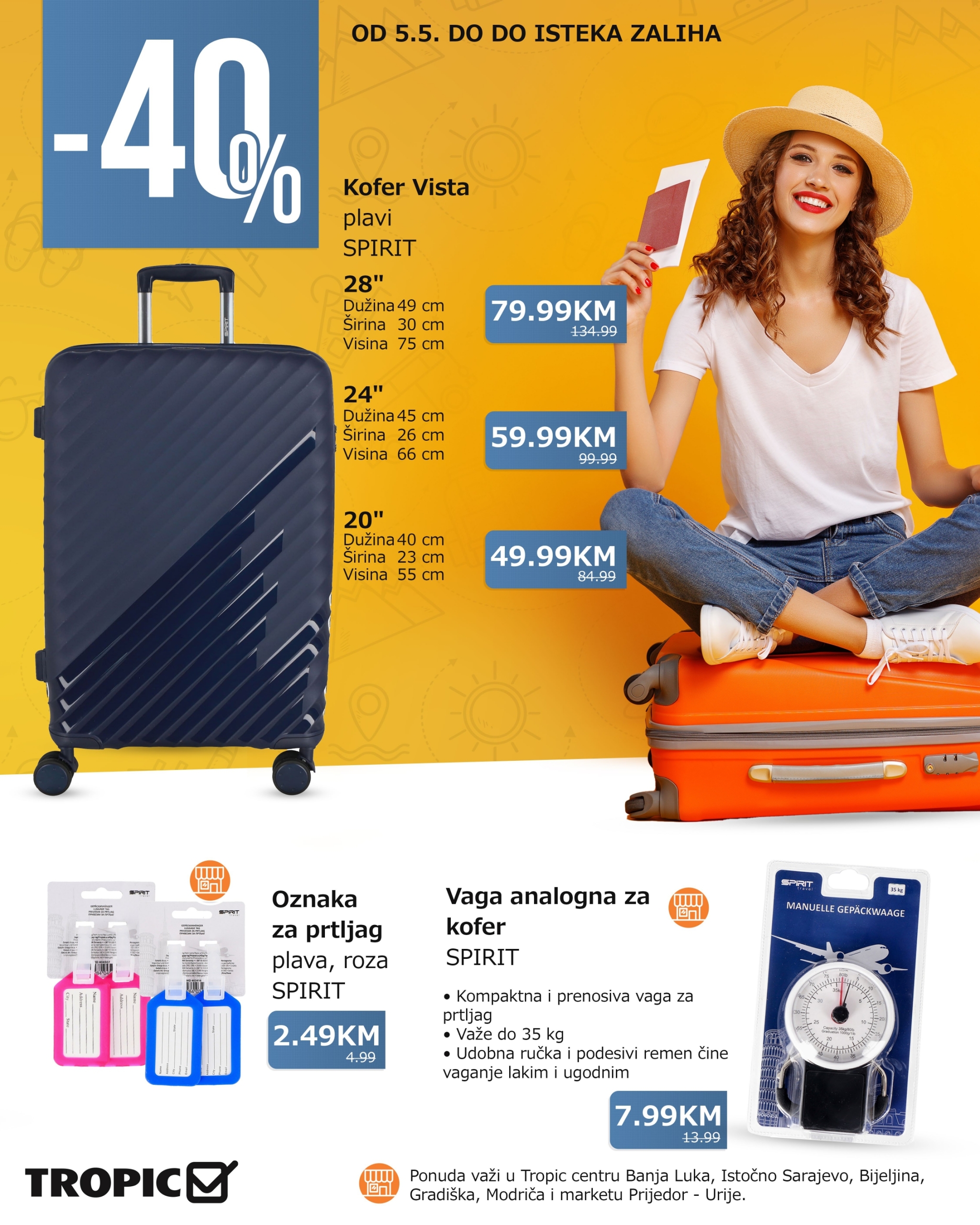 Tropic katalog KOFERI 5.5.2025 do isteka zaliha
